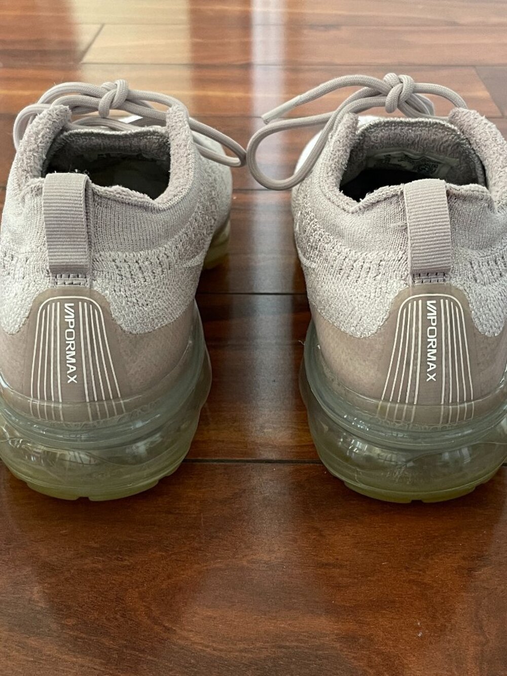 Nike Air VaporMax 2023 Flyknit Gray White Shoes DV6840-003 Women’s Size 9 - Picture 6 of 16